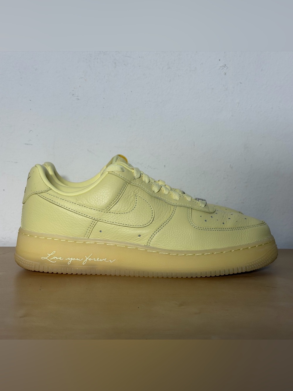 NOCTA x Nike Air Force 1 Low Certified Lover Boy Citron Tint CZ8065-800 Size 8.5